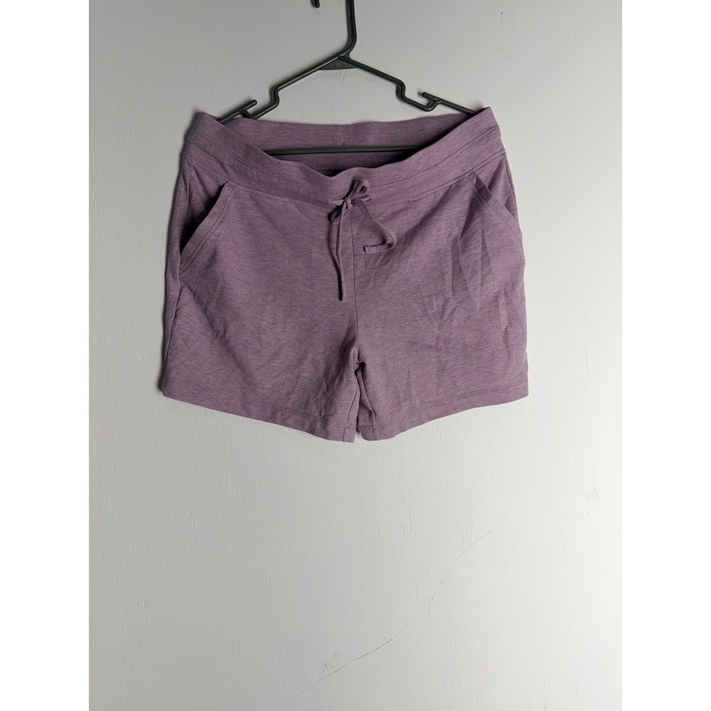 32 Degrees Cool Womens Lounge Shorts Purple Mauve Heathered Athletic Size M